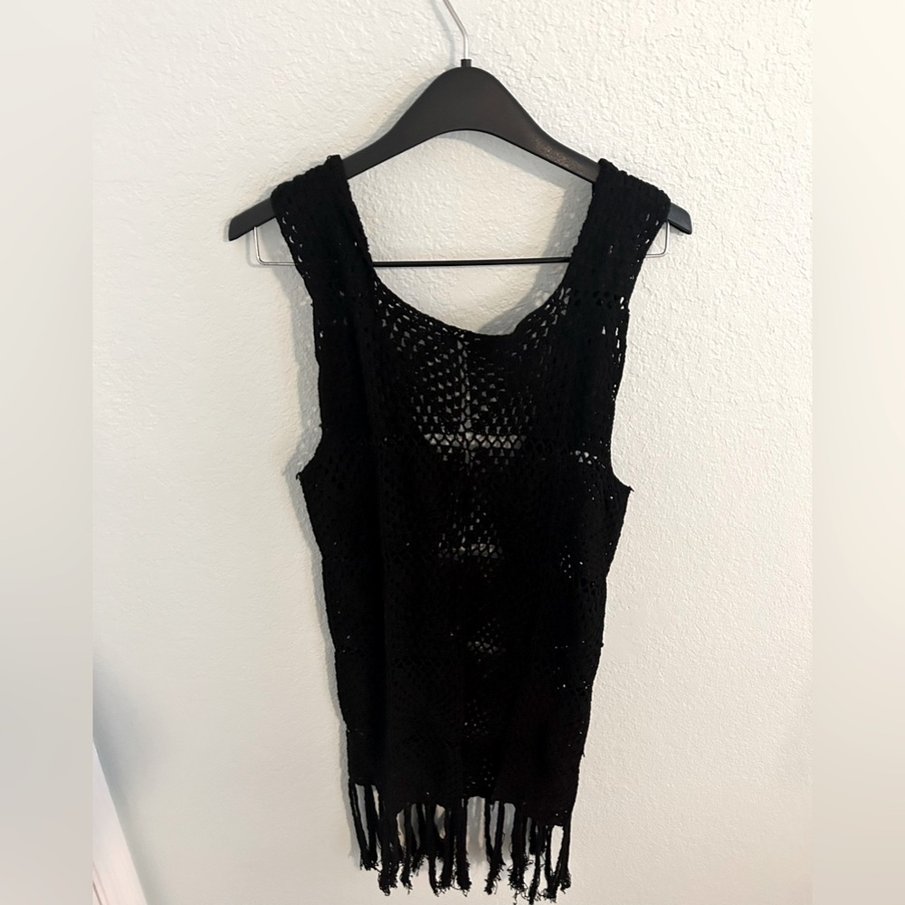Crocheted vest